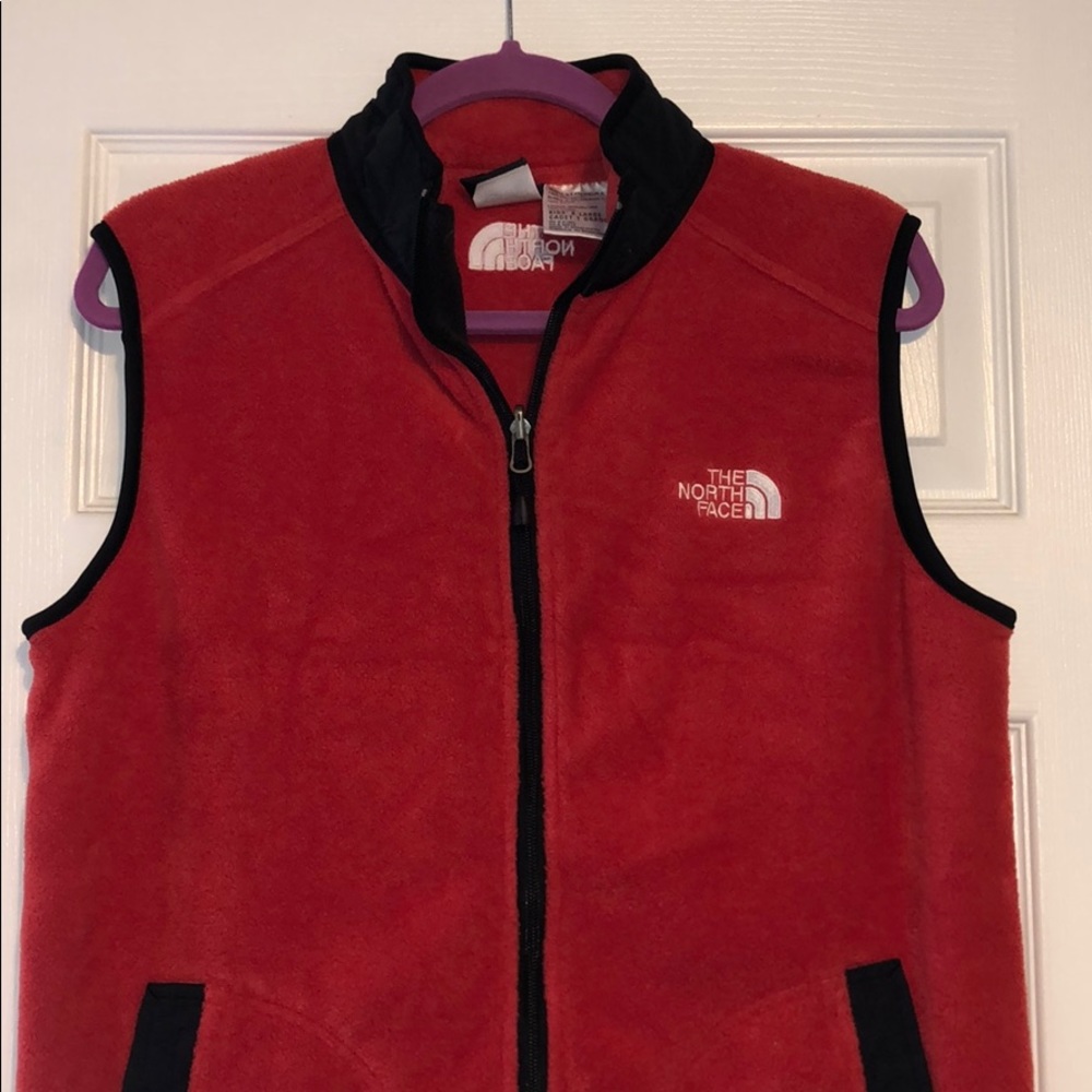 NWOT THE NORTH FACE Fleece Zip-Up Vest, Kids XL